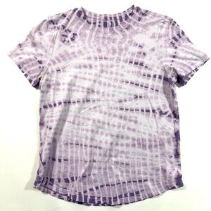 Lululemon Love Crew Tee Shirt Shibori Square Lavender Dew Wisteria